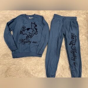 Mystery Inc. Blue Jogger Set for Women